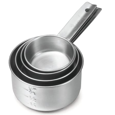 Tablecraft Tablecraft Stainless Steel Measuring Cup Set 724